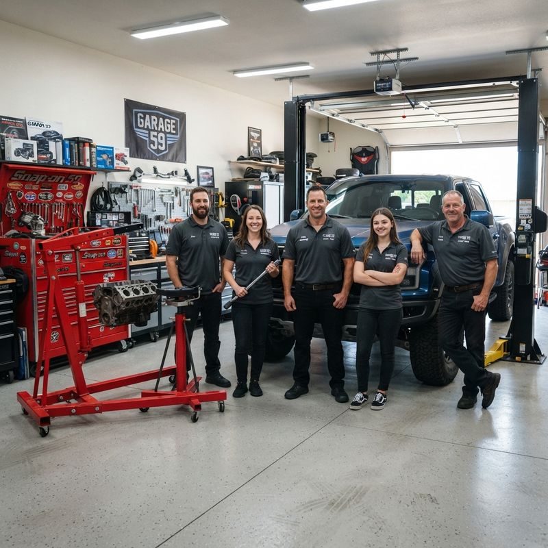 KAFLLA garage equipment in a home workshop